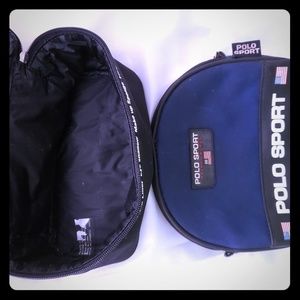 2 makeup bags, Polo Sport and Essentials Bag